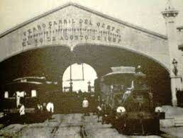 Estreno de la primera locomotora.