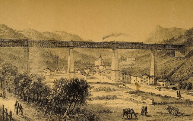 El viaducto de Ormaiztegi