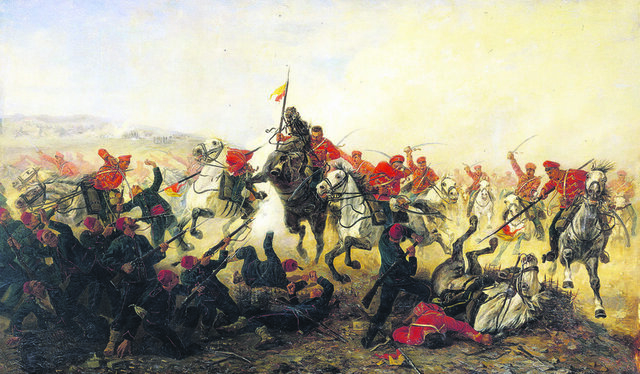 Russia invades Ottoman Empire