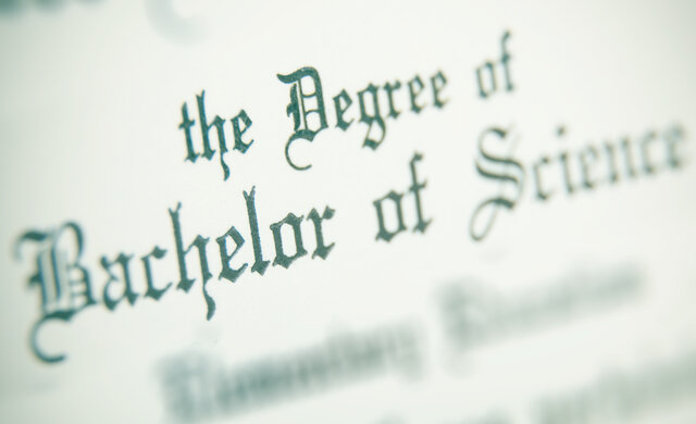 Recived the Bachelor's of Science