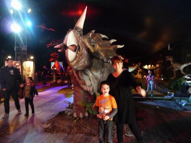Primera exposició de dinos