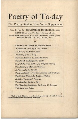 Agatha Writes Her First Poem