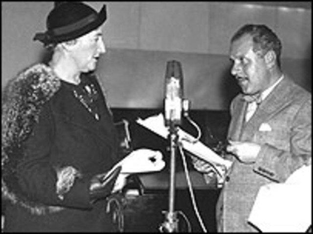 Agatha ventures into radio