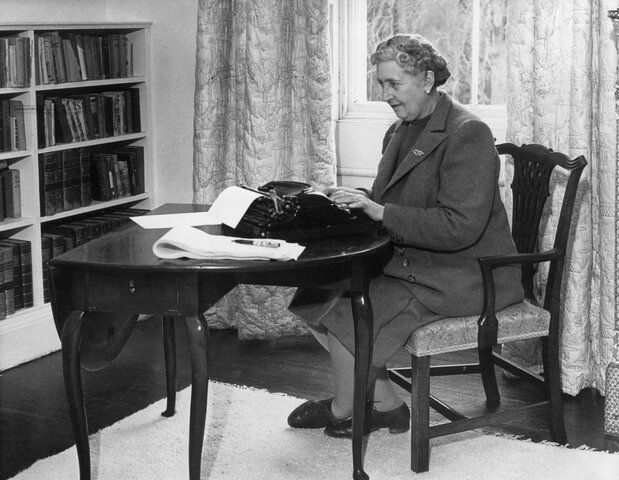 Agatha begins her career as a playwright