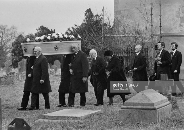 Agatha Christie dies