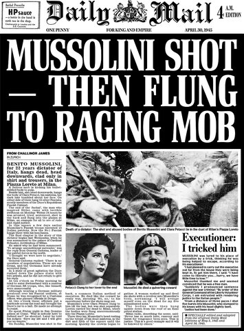 Assassinat de Mussolini