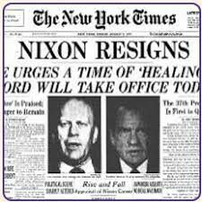 the Watergate scandal