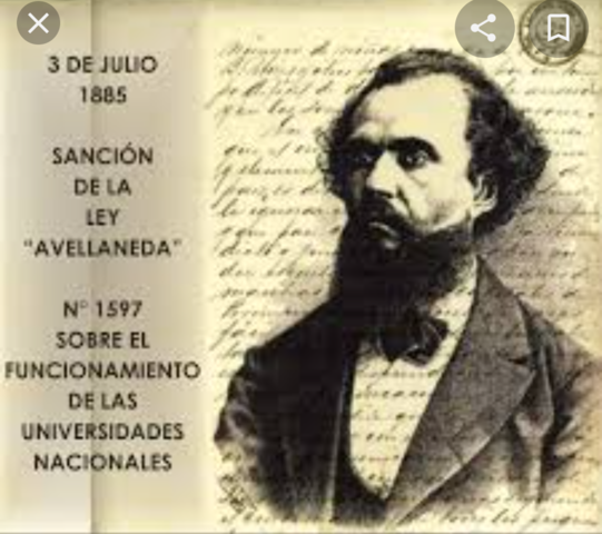 Se sanciona la ley de Avellaneda