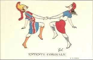 La firma del Entente Cordiale