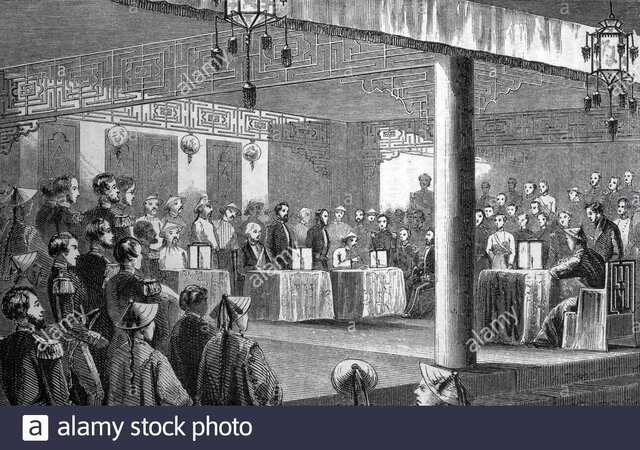 Convenciones firmadas en Pekín (China)