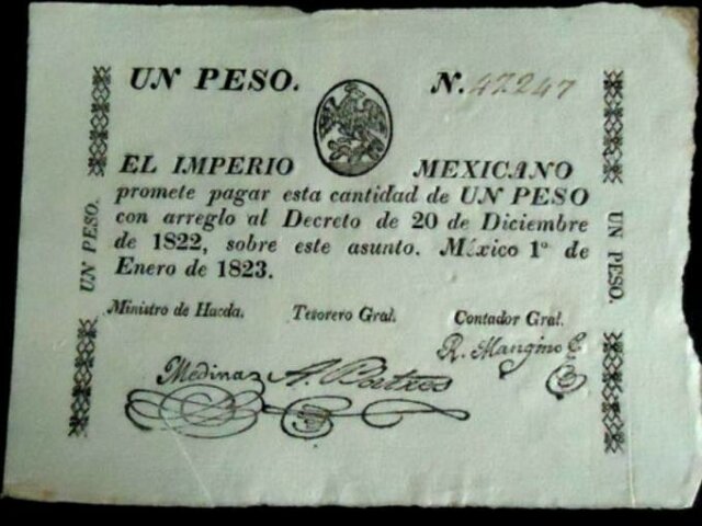 Billete del Primer Imperio