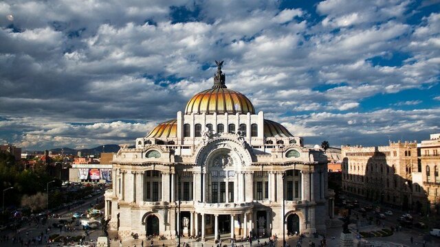 Inauguración del Palacio de Bellas Artes