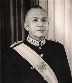 El dictador Levingston como presidente de facto (ARG)