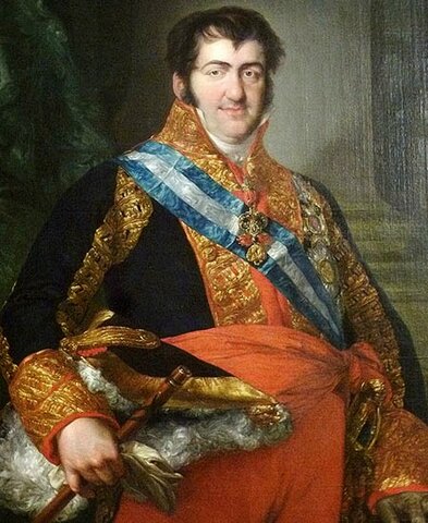 French Army Restores Ferdinand VII to Throne