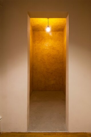Wolfgang Laib, Wax Room (Where Have You Gone-Where Are You Going?)