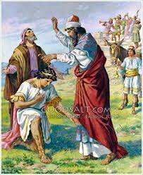 Solomon is crowned king