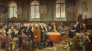 La première Chambre d'assemblée du bas Canada en 1792