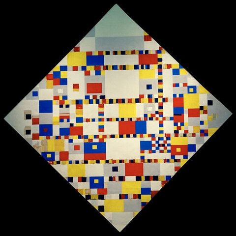 VICTORY BOOGIE-WOOGIEN (PIET MONDRIAN)