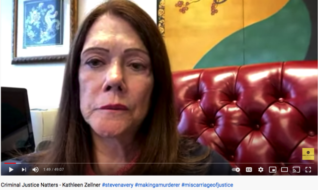 Kathleen Zellner interview with Criminal Justice Natters