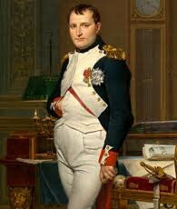 Napoleon abdicates the thrown & Louis