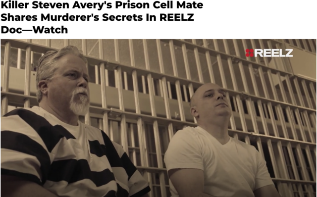 REELZ channel special on Ken Wernicke (prison cellmate of Steven Avery)
