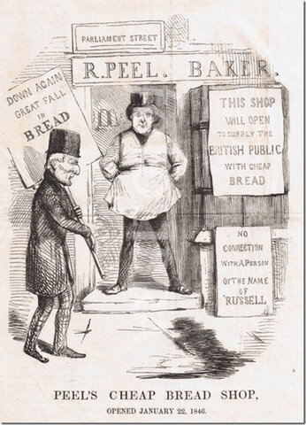 The Corn Laws are repealed