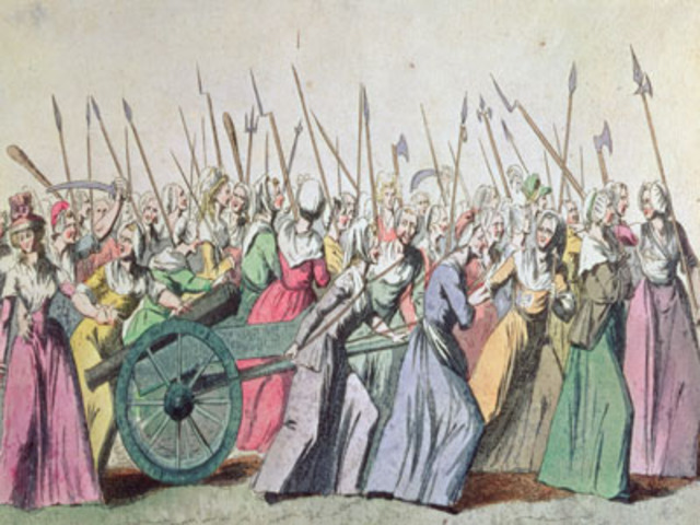 Women March to Versailles