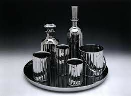 Lithograph: Jeff Koons, Baccarat Crystal Set