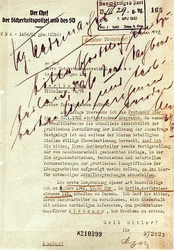 LA SOLUCIÓ FINAL (Holocaust)