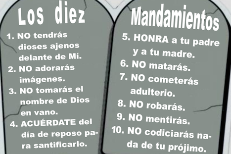 LOS 10 MANDAMIENTOS