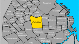 Timeline: Orígenes del barrio de Caballito. Línea de tiempo multimedia.