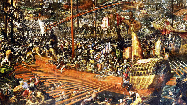 A batalla de Lepanto