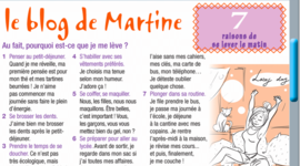 Timeline: La journée de Martine
