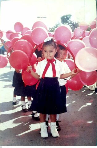 Participación en el Desfile escolar