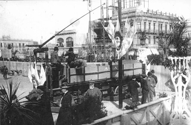 La llegada del subterráneo