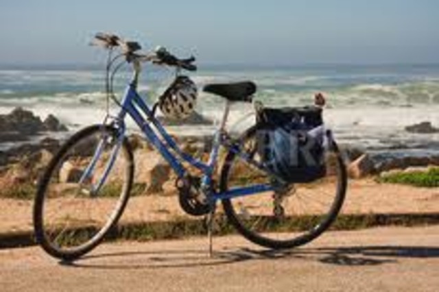 I learnt how to cycle and swim