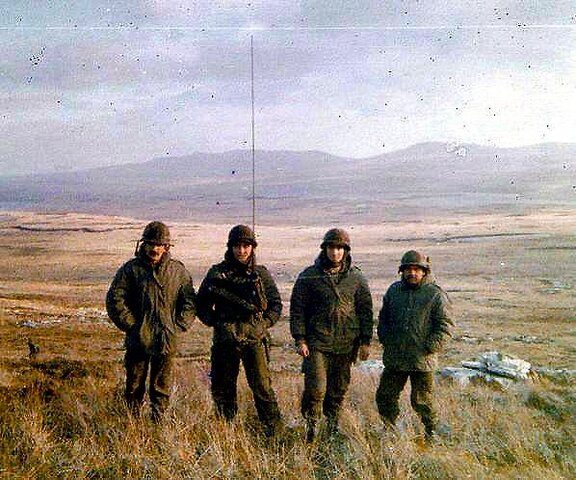 Combate en Monte Longdon