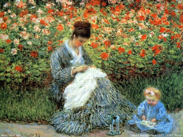 Madame Monet and Child