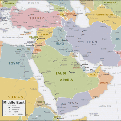 Timeline: In Between the Wars: Middle East