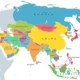 Asia map