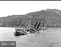 Destruction of the Spanish fleet in Cuba