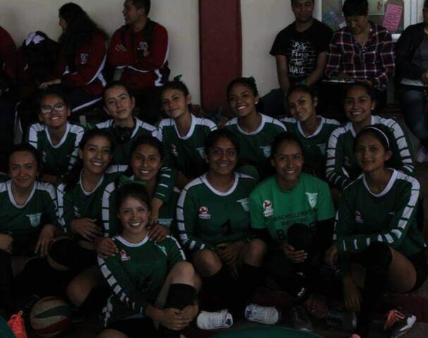 Entré a la selección de voleibol de mi escuela