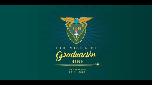 Tuve una graduacíon en línea