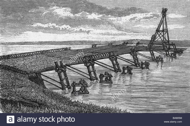 Roman bridge over the Rin river