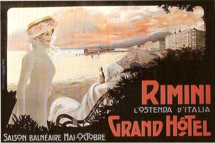 1908 GRAND HOTEL RIMINI L'OSTENDA D'ITALIA