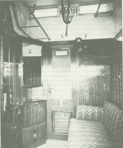 Tren coche-cama por W.Gropius