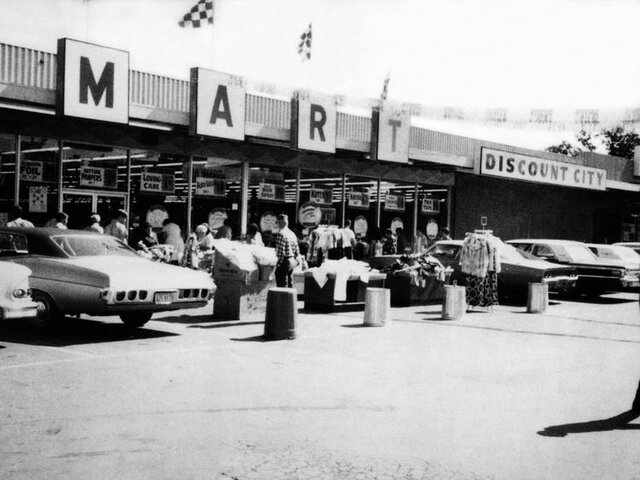 Sam Walton Opens First Walmart