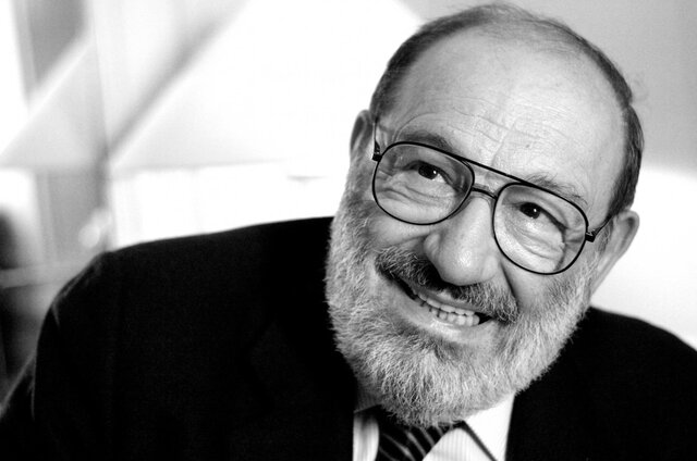Umberto Eco ( Alessandria 1932 - Milano 2016 )