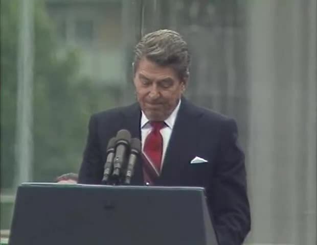 “Mr. Gorbachev, Tear Down This Wall!”