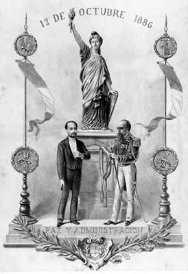 Asume la presidencia Miguel Ángel Juárez Celman